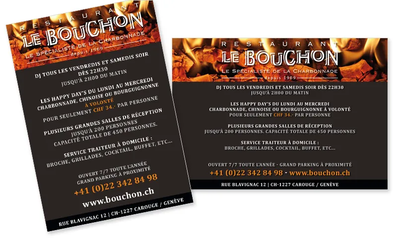 Le bouchon : Flyers