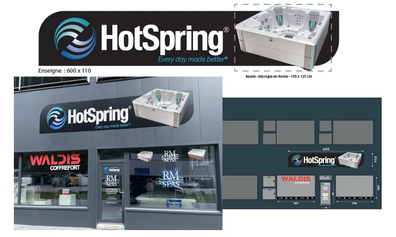 RM-SPAS : Enseigne et décoration de vitrines