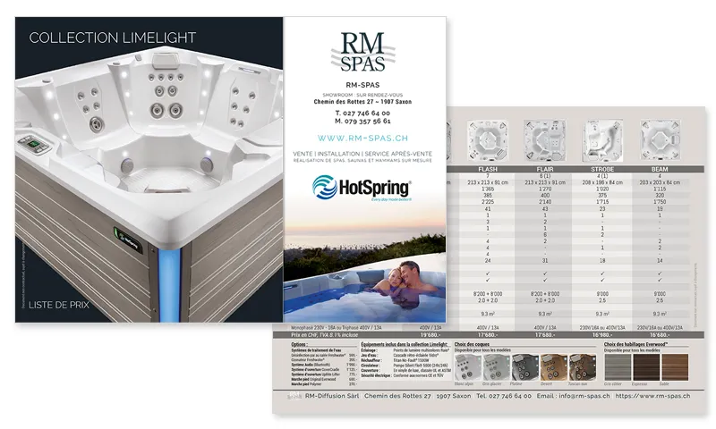 RM-SPAS : Listes de prix