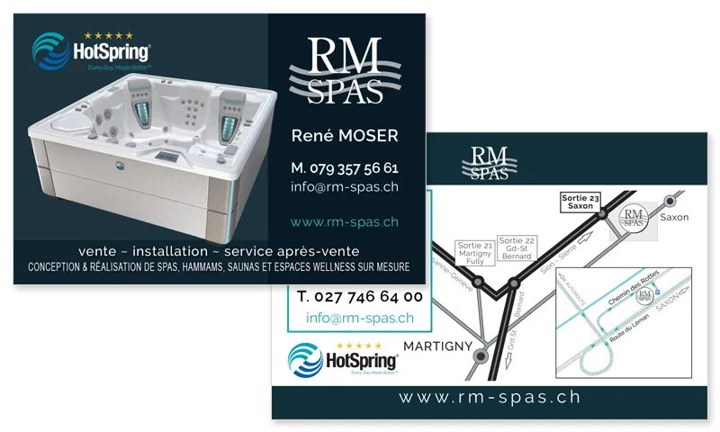 RM-SPAS : Papeterie & cartes de visite