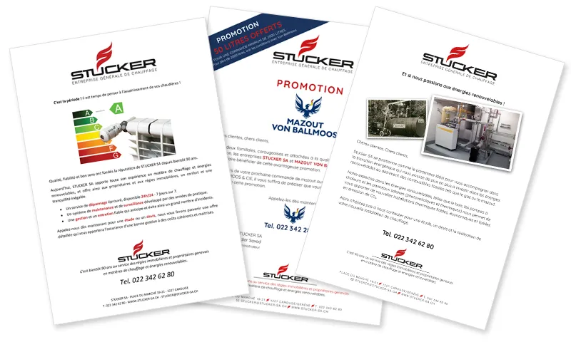 STUCKER SA : Infos thermiques