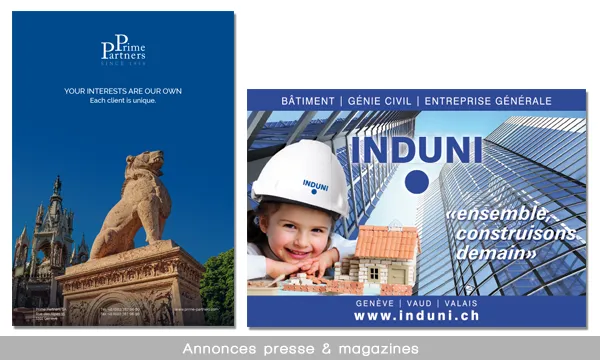 Annonces presse & magazine